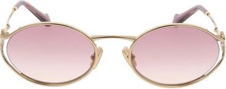 Miu Miu Accessoires, unisex, Geel, ONE Size, Stijlvolle zonnebril voor modeliefhebbers