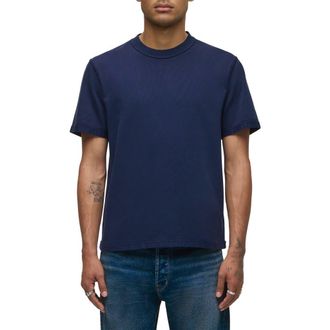 Hudson Heavyweight Cotton T-Shirt in Deep Navy at Nordstrom, Size Xx-Large