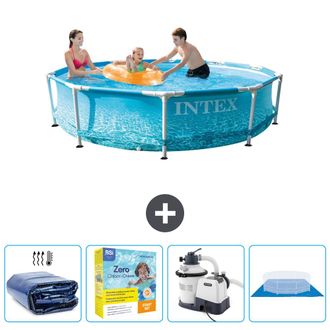 Intex Piscina Con Estructura Redonda - 305x76 Cm - 7-piezas Scb66