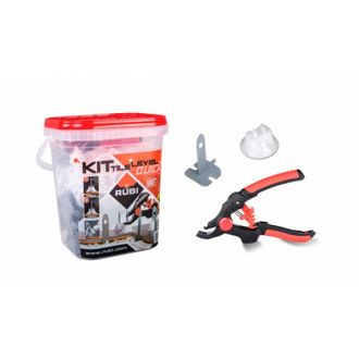Rubi Nivelador Alb. Ceramica 100 Campanas+100 Bridas+ 1 Tenaza Ti