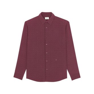 Saint Laurent Shirt Saint Laurent - male - Saint Laurent - Casual Shirts - Red - 2XL - Shirts