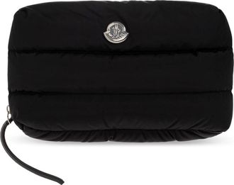 Moncler Tassen, Dames, Zwart, ONE Size, Katoen, Caradoc Beauty Case