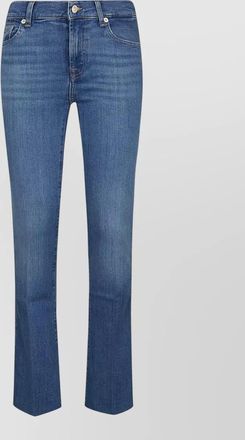 7 For All Mankind mid-rise bootcut jeans