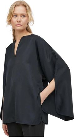 By Malene Birger Calias Top - Dames - Blouses - Zwart - XS - Overhemden