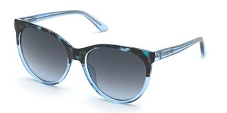 Guess GU7778 92W Womens Sunglasses Blue Size 58