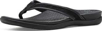 Vionic Tide 2.0 Womens Sandals Black Nappa Leather/Suede : 12 M