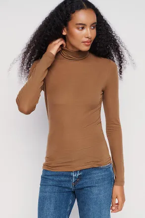 A Gold E Pascale Turtleneck Top
