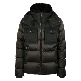 Moorer Alarick Bomber - Heren - Jassen - Bruin - Maat: 2XL Zijde