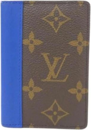 Louis Vuitton Pre-owned Wallets, male, Blue, Size: ONE SIZE Pre-owned Card Case