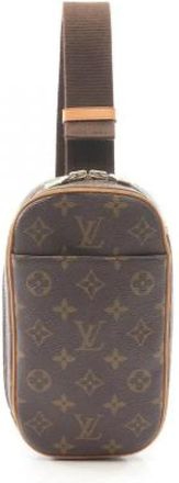 Louis Vuitton Pre-owned Pochette Gange - Dames - Vintage Schoudertas - Bruin - ONE Size - Vintage