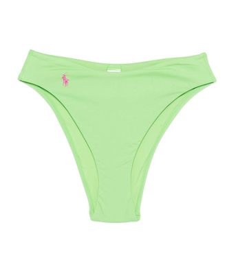 Ralph Lauren Green Logo Bikini Bottom Swimwear