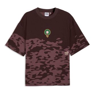 Puma x MOROCCO x SALEHE BEMBURY KING Oversized T-Shirt Chocolate Brown 635132-13