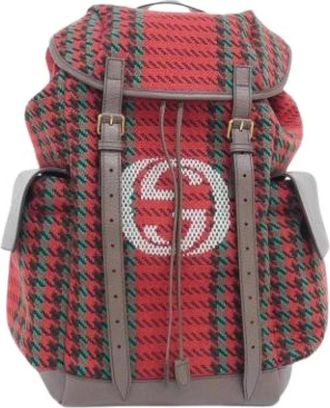 Gucci Pre-owned Backpacks, female, Multicolor, Size: ONE SIZE Pre-owned Backpack