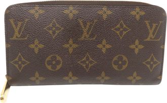 Louis Vuitton Brown Monogram Long Wallet (Bi-Fold) (Pre-Owned)