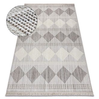 RugsX RugsX Nano Rug in Grey | Size: 160 cm x 220 cm