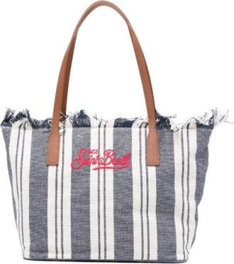 MC2 Saint Barth City Shopper Tas - Dames - Shoppers - Blauw - ONE Size - Tassen