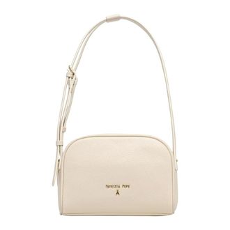 Patrizia Pepe Dames, Tassen, Beige, Maat: ONE Size Leer