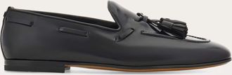 Ferragamo Uomo Mocassino con nappine Nero Taglia 40.5