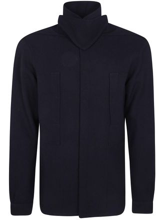 Rick Owens Jacket Leather Outershirt