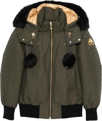 Moose Knuckles Bomber Sainte Flavie - Verde