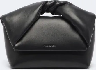 J.W.Anderson Twister Small leather top-handle bag
