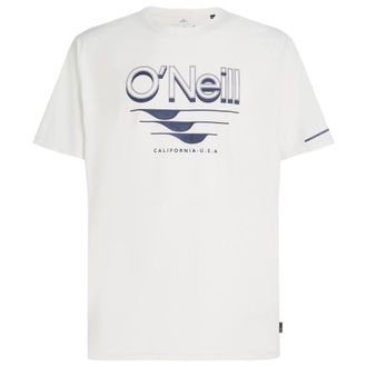 O'Neill Hybrid UPF Polygiene Graphic T-Shirt Lycra f&uuml;r Herren | wei&szlig;