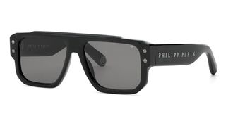 Philipp Plein SPP231 0700 Mens Sunglasses Black Size 58