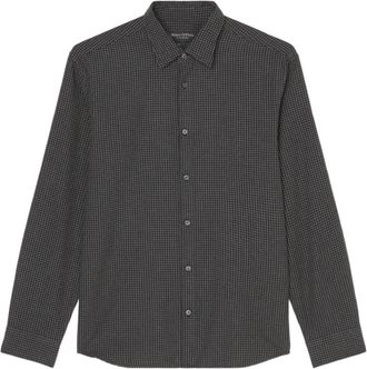Marc O'Polo checked button-up shirt - Black