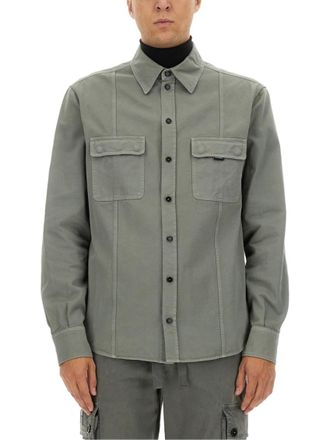 Dolce & Gabbana Dark Grey Regular Shirt