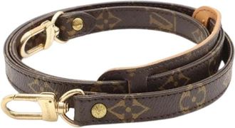 Louis Vuitton Pre-owned Strap - Dames - Vintage Accessoires - Bruin - ONE Size - Vintage