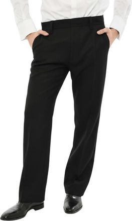 Dsquared2 Black Straight Solid Pants