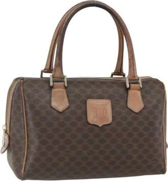Celine Pre-owned Handbags, female, Brown, Size: ONE SIZE Pre-owned Vintage Plastic Handbag
