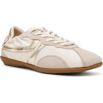 Steve Madden Khaia Sneaker in Sand/gold at Nordstrom, Size 9.5