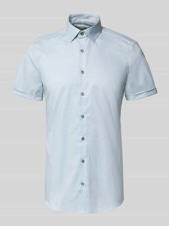 Olymp Level 5 Slim Fit Business-Hemd mit Kentkragen in Gruen, Gr&ouml;&szlig;e 38