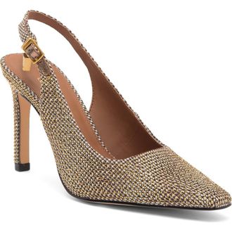 Kurt Geiger Brixton Slingback Pump in Dark Beige at Nordstrom Rack, Size 8Us / 38.5Eu