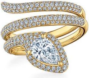 Kwiat Snake Diamond Ring in Yellow Gold at Nordstrom, Size 7