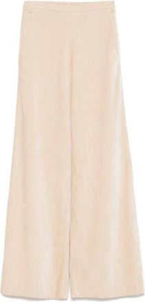Forte_Forte My Pants - Dames - Wijde Broeken - Bruin - XS - Polyester - Broeken