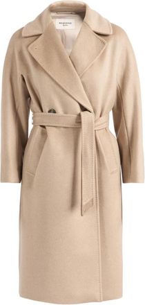 Max Mara Wkdresina Coat - Coats - Mujer - Beige - 3XS