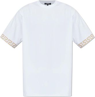 Versace Strand T-shirt - Heren - T-shirts - Wit - 2XL - Tops
