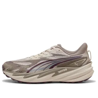 Puma (WMNS) PUMA Velocity Nitro Trail Silver Fog Ruby Noir Mouse Gray 312951-07