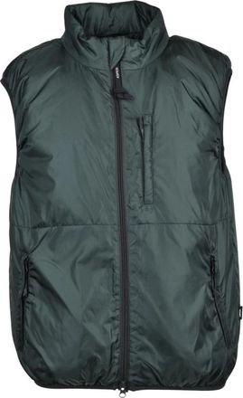 Aspesi Smanicato Nylon Vest - Heren - Bodywarmers - Groen - S - Nylon - Jassen