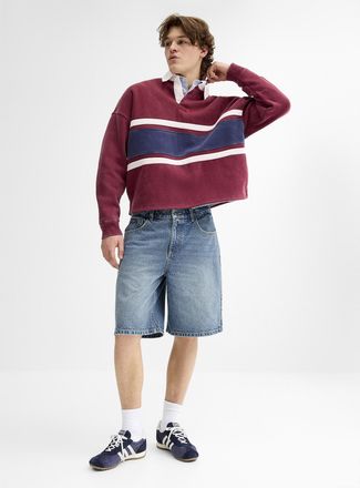 Djab Mens Faded blue 10 jort Baggy fit