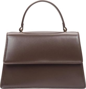 Estro & Luminara Dames, Tassen, Bruin, Maat: ONE Size Leer