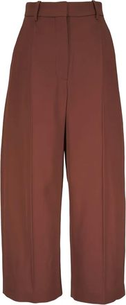 Marni Pantaloni a gamba ampia - Marrone