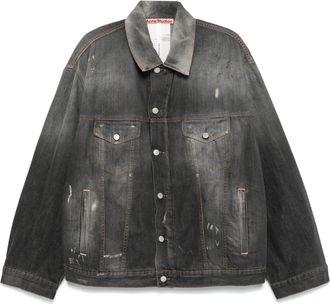 Acne Studios Denim jack - Grijs