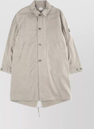 C.P. Company long sleeve coat adjustable hem