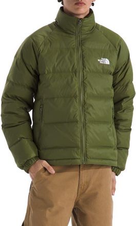 The North Face Hydrenalite Water Repellent 600 Fill Power Down Jacket in Woodland Green at Nordstrom, Size Xx-Large