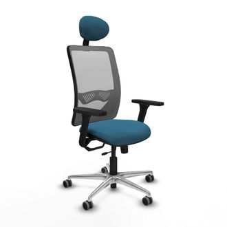 Piqueras y Crespo Silla De Oficina Piqueras Y Crespo Zulema Negro Espuma Alta Densidad