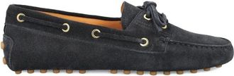 Tod's Suede Boat Gommino Loafers Shoes