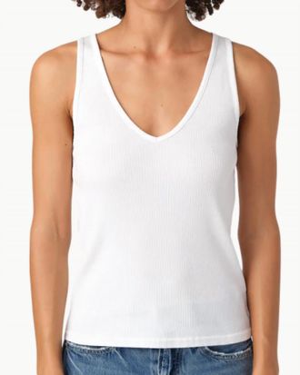 Amo Deeply Tank In White
